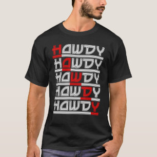 Howdy Rodeo Western Retro Vintage Country Southern T-Shirt