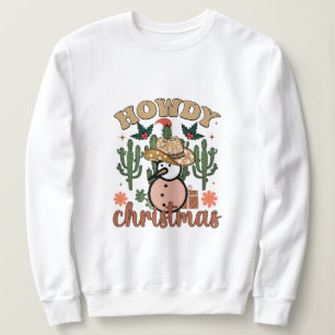 Howdy santa christmas sweatshirt