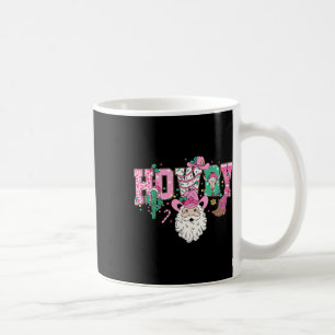 Howdy Santa Claus Pink Christmas Country Cowboy Sa Coffee Mug