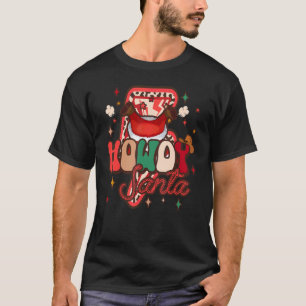 Howdy Santa Merry Christmas Santa Clause Retro Gro T-Shirt
