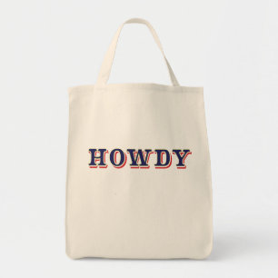 Howdy tote bag