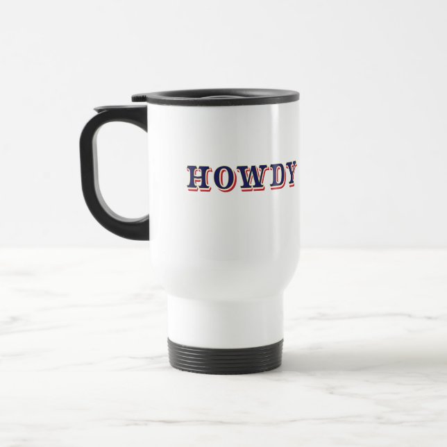 Howdy Travel Mug (Left)