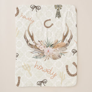 Howdy Western Blanket