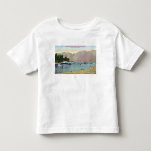 Howe Sound View of Union Steamer at Bowen Island Toddler T-Shirt