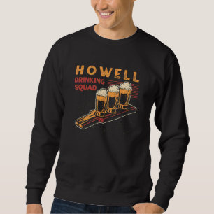 Howell Drinking Squad Michigan Beer Mi Booze Alco Sweatshirt