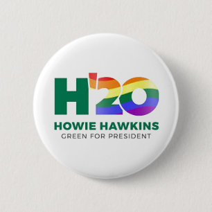 Howie Hawkins 2020 6 Cm Round Badge