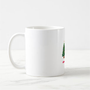 Howl-iday Cheer Beagle With A Christmas Tree Desig Coffee Mug