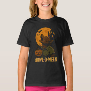 Howl-O-Ween Halloween T-Shirt – Funny Werewolf Pun