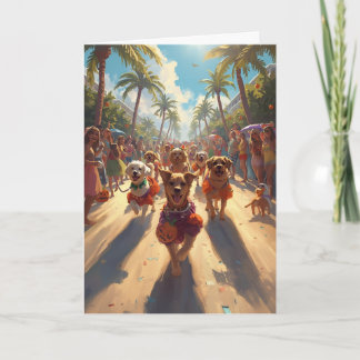 Howl-O-Ween on the Shore – Coastal Dog Parade Card