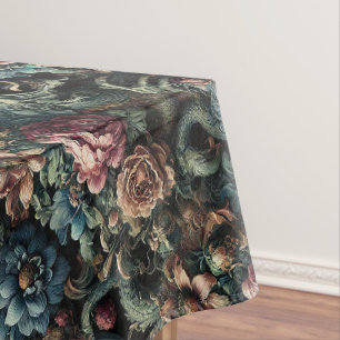Howl of the Gilded Wild – Gothic Large Pattern Tablecloth