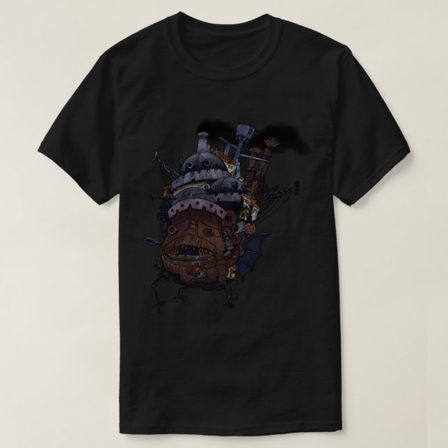 Howl_s moving castle castle (2) T-Shirt (Design Front)