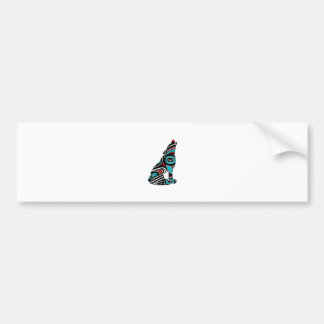 HOWL THE DEFENDER BUMPER STICKER