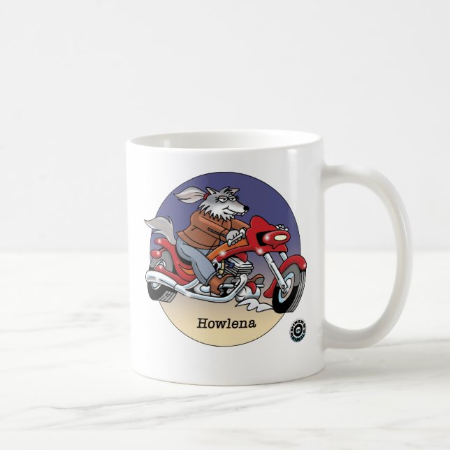Howlena - Bikers are Animals © Mug (Right)