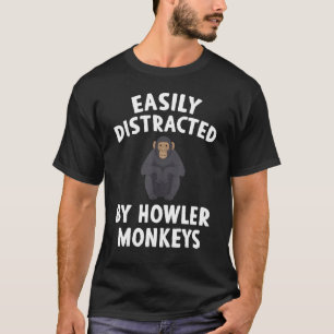 Howler Monkey Apparel Awesome Monkeys Design T-Shirt