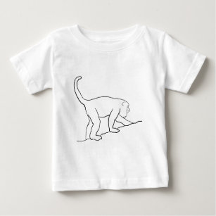 Howler Monkey, Walking. Baby T-Shirt