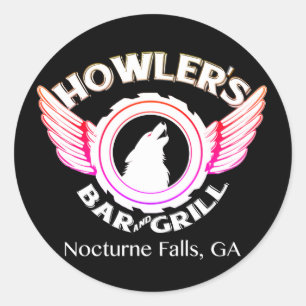 Howler's Decal Classic Round Sticker