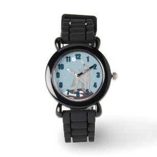Howling Arctic Wolf Watch