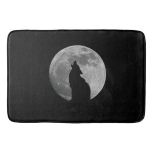 HOWLING AT THE MOON BATH MAT
