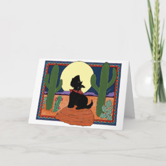 Howling Scot Card