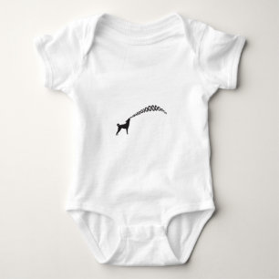 Howling Subaru Dog Baby Bodysuit