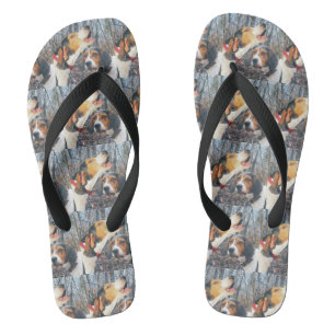 Howling Treeing Walker Coonhound Jandals
