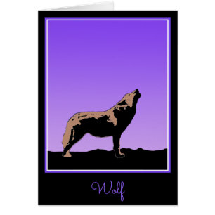 Howling Wolf at Sunset  - Original Wildlife Art