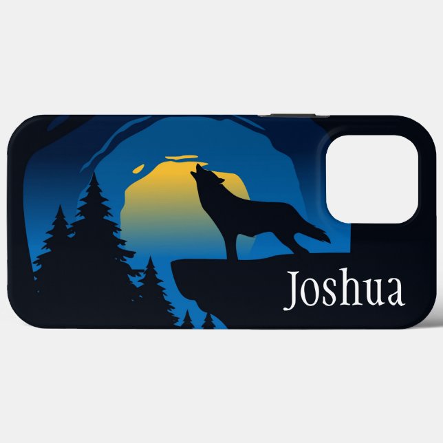 Howling Wolf  Case-Mate iPhone Case (Back (Horizontal))
