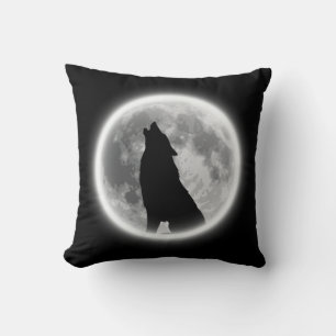 Howling Wolf   Cushion