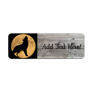 Howling Wolf Full Moon