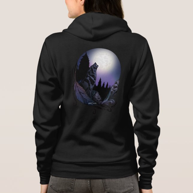 Howling Wolf Hoodie (Back)