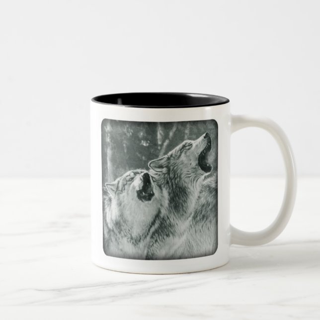Howling Wolf Mug (Right)