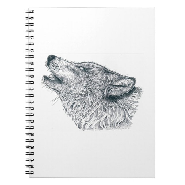 Howling Wolf Notebook (Front)