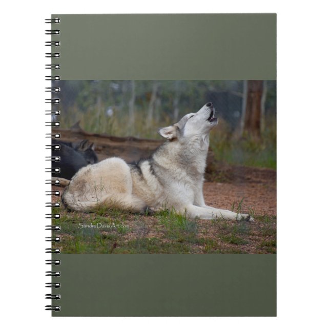 Howling Wolf Notebook (Front)