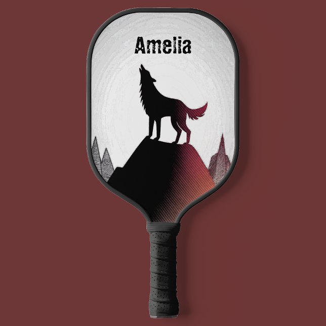 Howling Wolf Pickleball Paddle (Creator Uploaded)