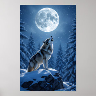 Howling Wolf  Poster
