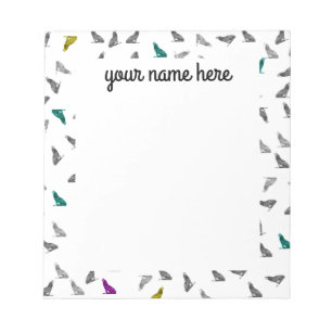 Howling Wolves Personalised Notepad