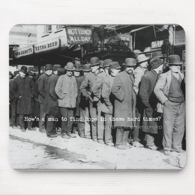 How's a Man to Find Hope Mousepad (Front)