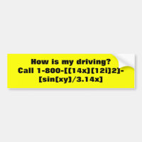 How's my driving?