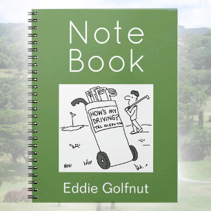 How's My Driving? Funny Golfer's Notebook