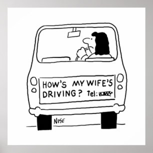How's My Wife's Driving? Poster