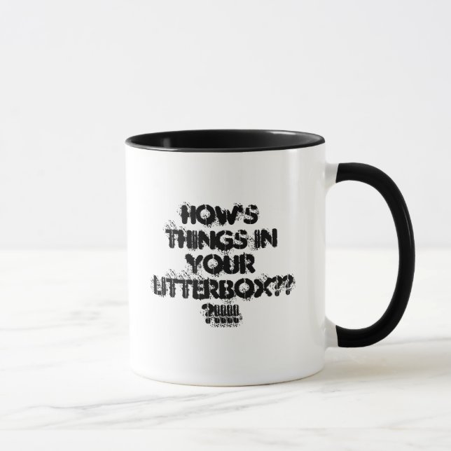 How's things in your box? mug (Right)
