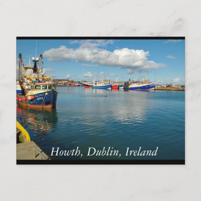 Howth, Dublin, Ireland Postcard (Front)