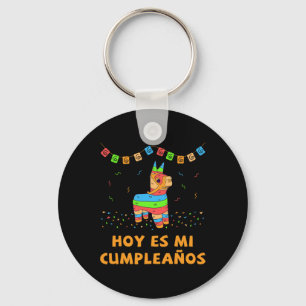 Hoy Es Mi Cumpleanos Pinata Birthday Cinco De Mayo Key Ring