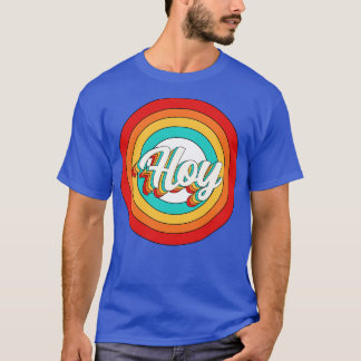 Hoy Name Shirt Vintage Hoy Circle