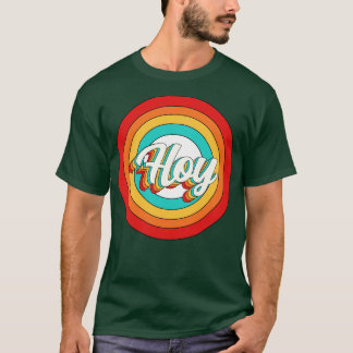 Hoy Name Shirt Vintage Hoy Circle