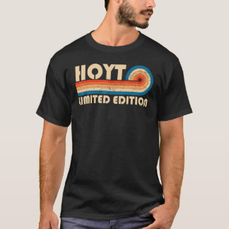 HOYT Surname Retro Vintage 80s 90s Birthday Reunio T-Shirt