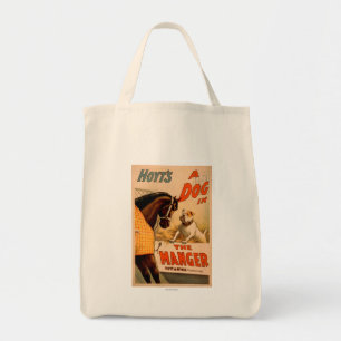 Hoyt's A dog in the Manger Theatre Poster Tote Bag