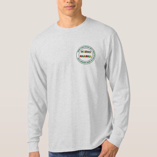 HOZHO NAASHA Men's long sleeve T-Shirt (Front)