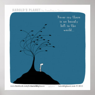 HP5017 Harold's Planet Poster