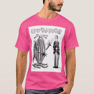 Hp Lovecraft And Elder Thing Baseball Sleeve T-Shirt
